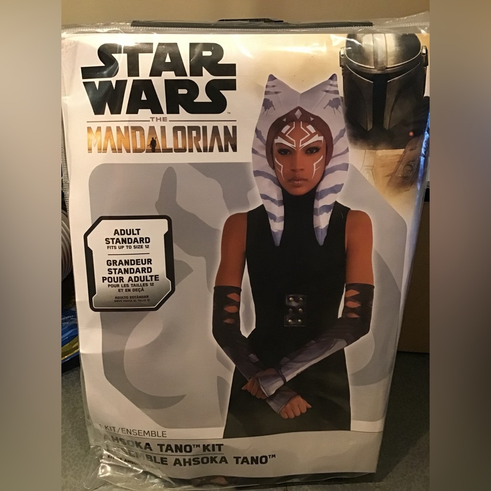 Star Wars Ahsoka Tano costume kit adult standard -NEW
